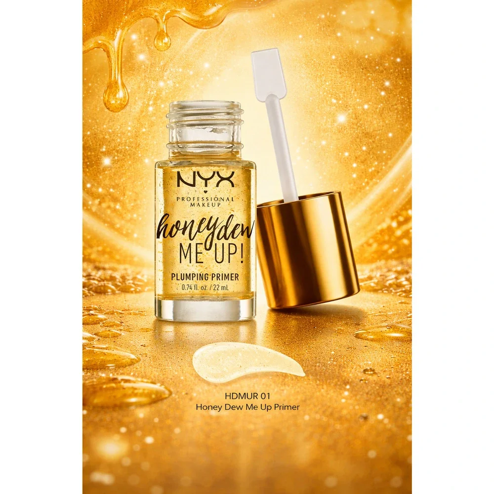 NYX Honey Dew Me Up Primer Radiant Hydrating Gold Flecks 0.74oz
